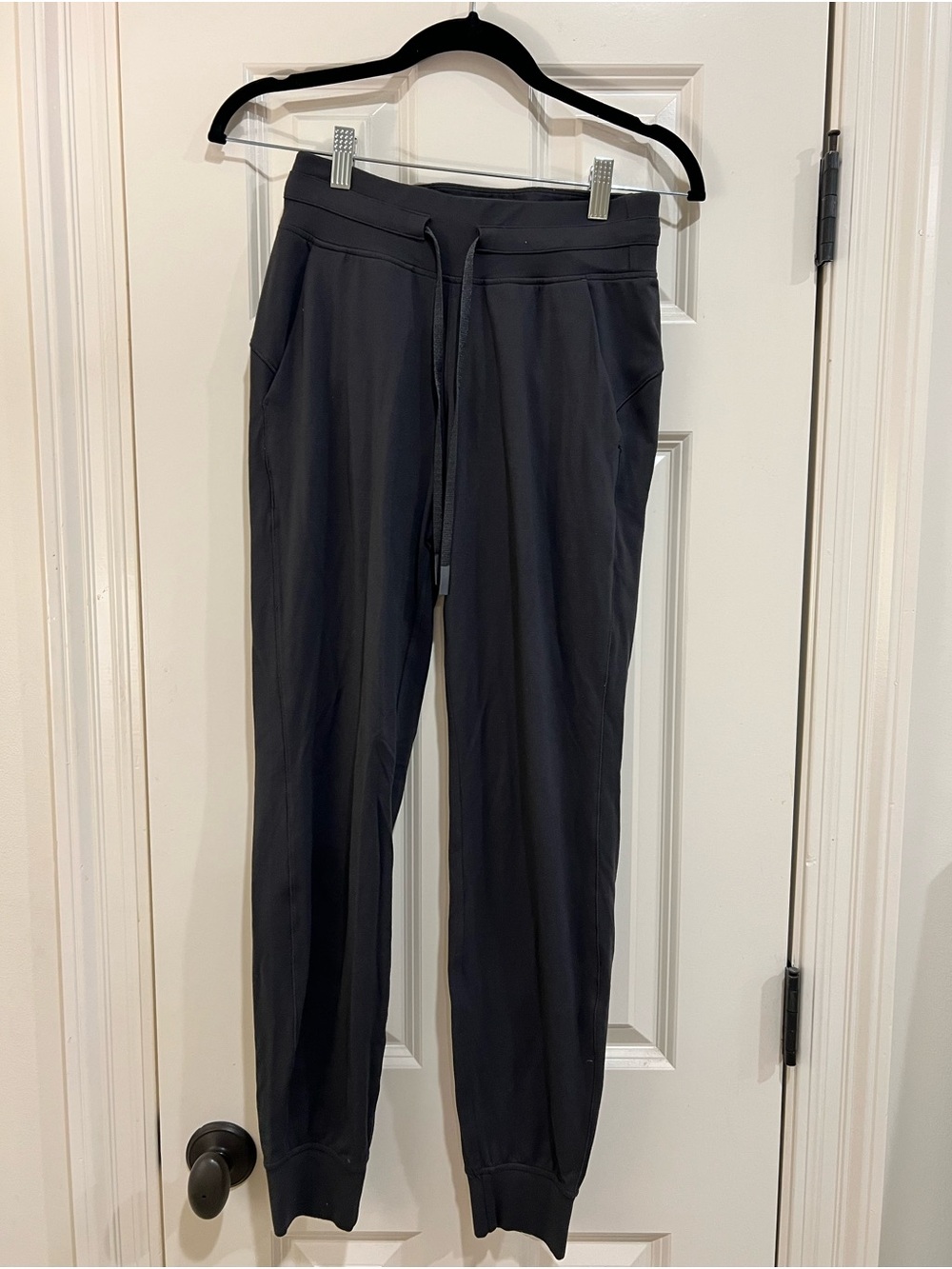 Dark Gray Lululemon Drawstring Jogger Pants